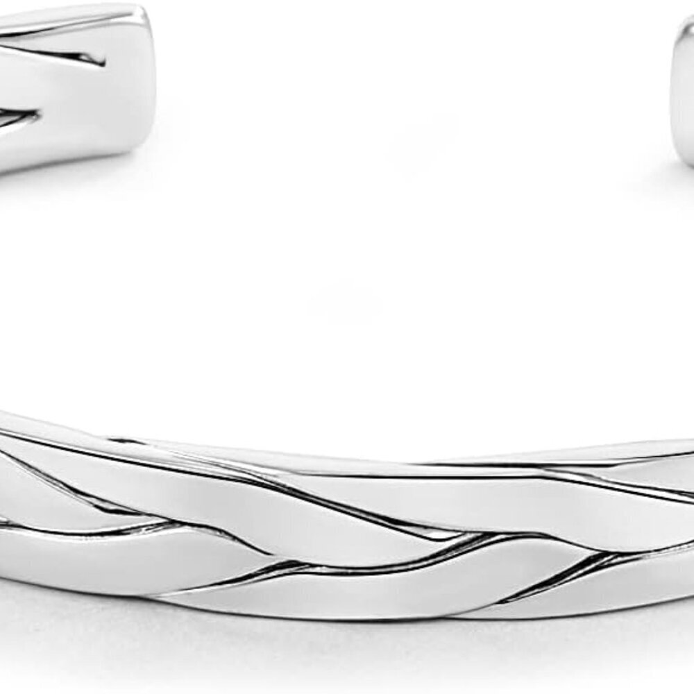 Sterling Silver Bracelet Adjustable Unisex Gift Box Couples Jewelry